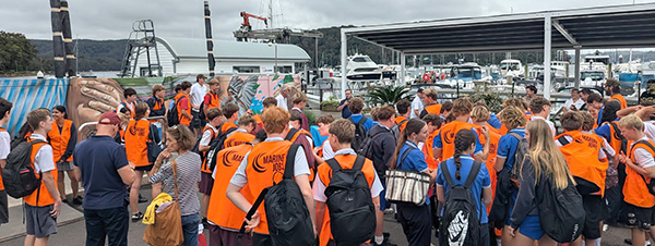 Students interested in the marine industry